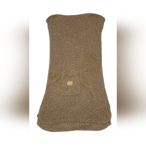 Demdaco Giving Womens Gray Shawl with pockets. Handmade - Picture 4 of 5